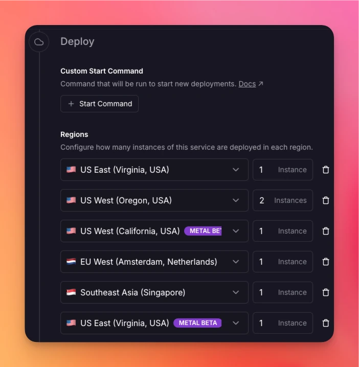 Multi-region replicas are now part of service-level settings