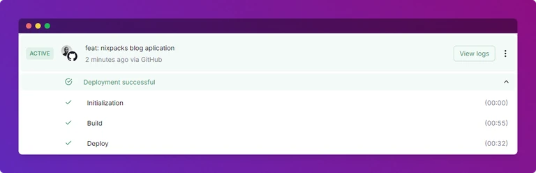 Nixpacks deployment time in Railway