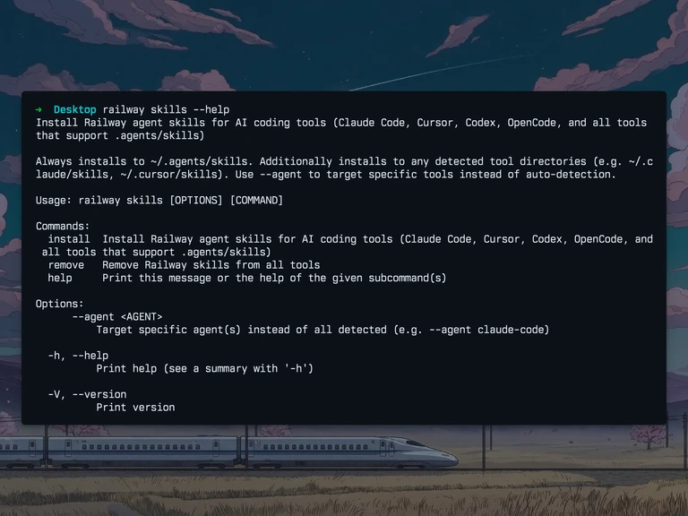 One-command skills install