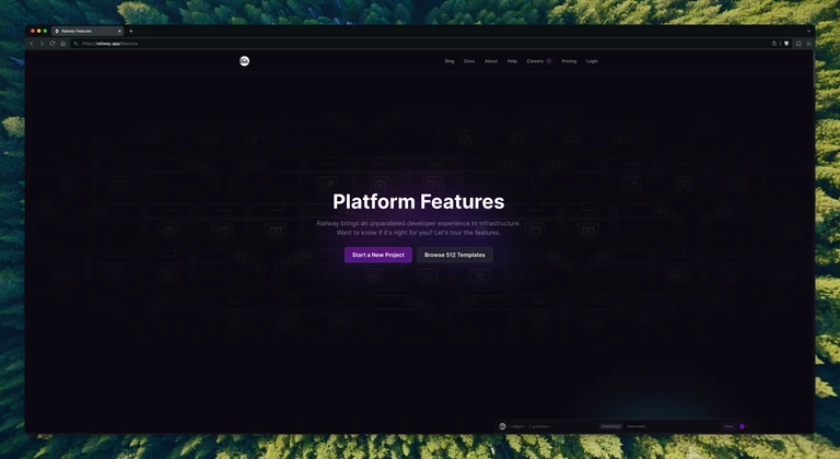 We released a new Features page with realtime platform statistics