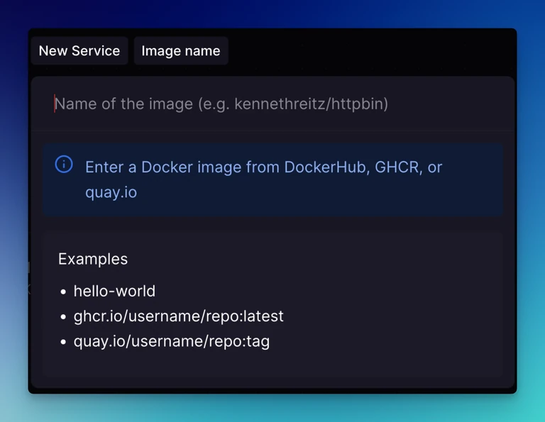 OCI-compliant images from quay.io are now supported in Railway!