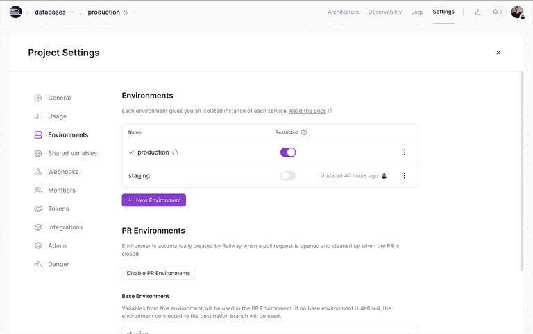 New for Enterprise: Restricted Environments.