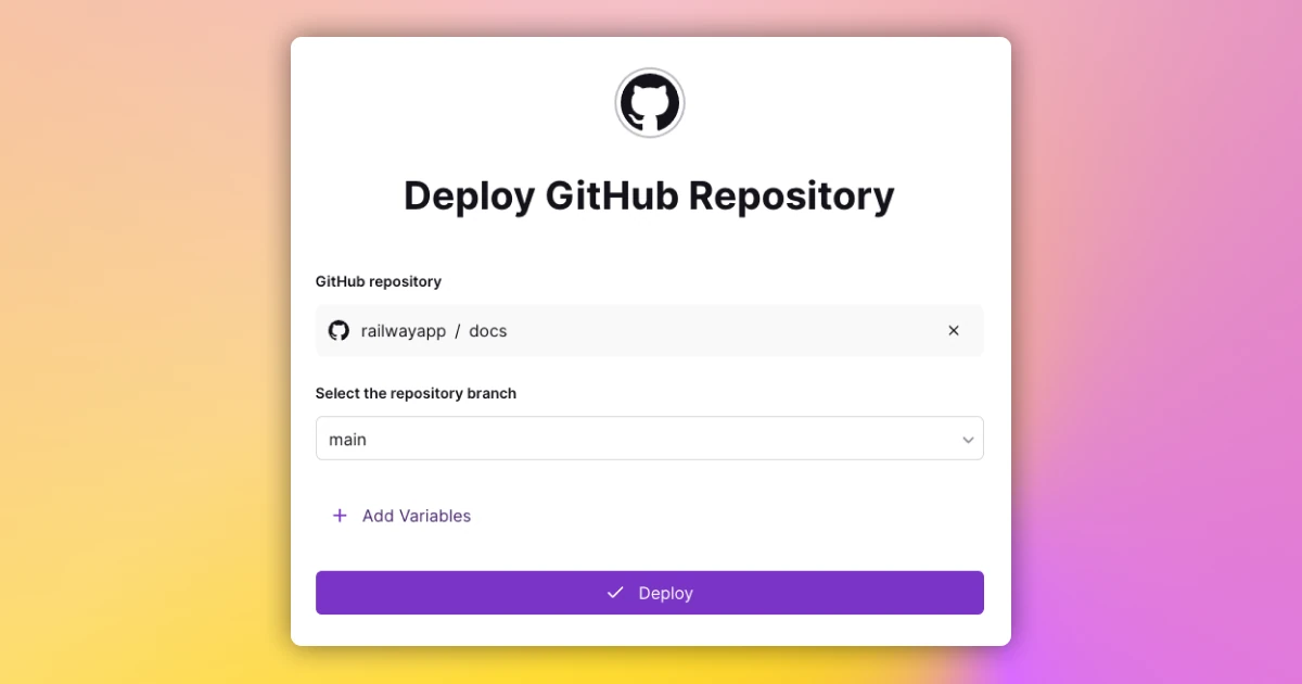 Smoother Create from GitHub and Verify Changes changelog image