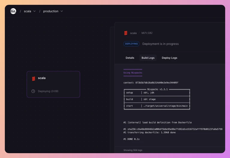 Nixpacks now supports Scala
