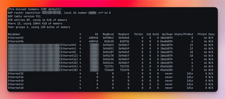 With FRR, BGP adjacencies can be declared on interfaces and FRR will pick the IPv6 Link-Local address of peer connected to that interface as its next-hop for routing
