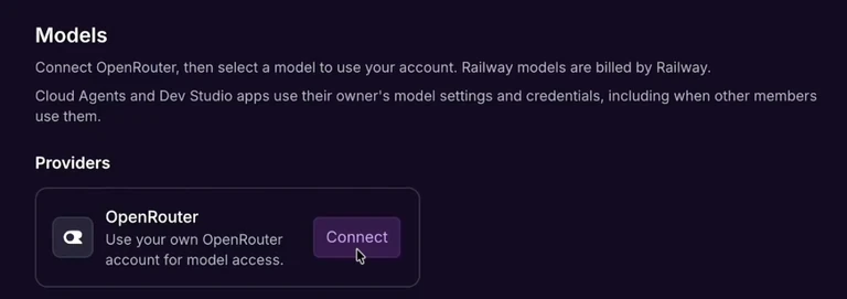 Enable the OpenRouter integration feature flag and go wild.