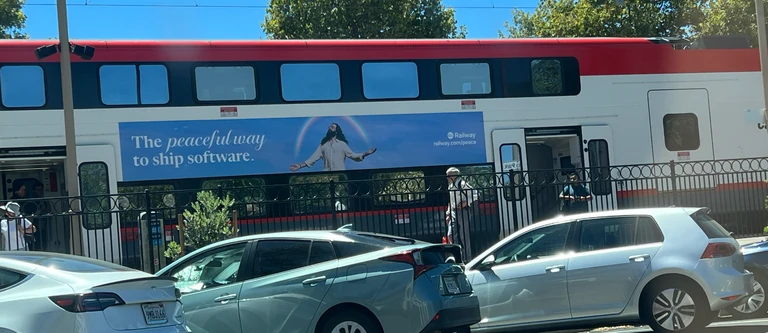Caltrain in Silicon Valley