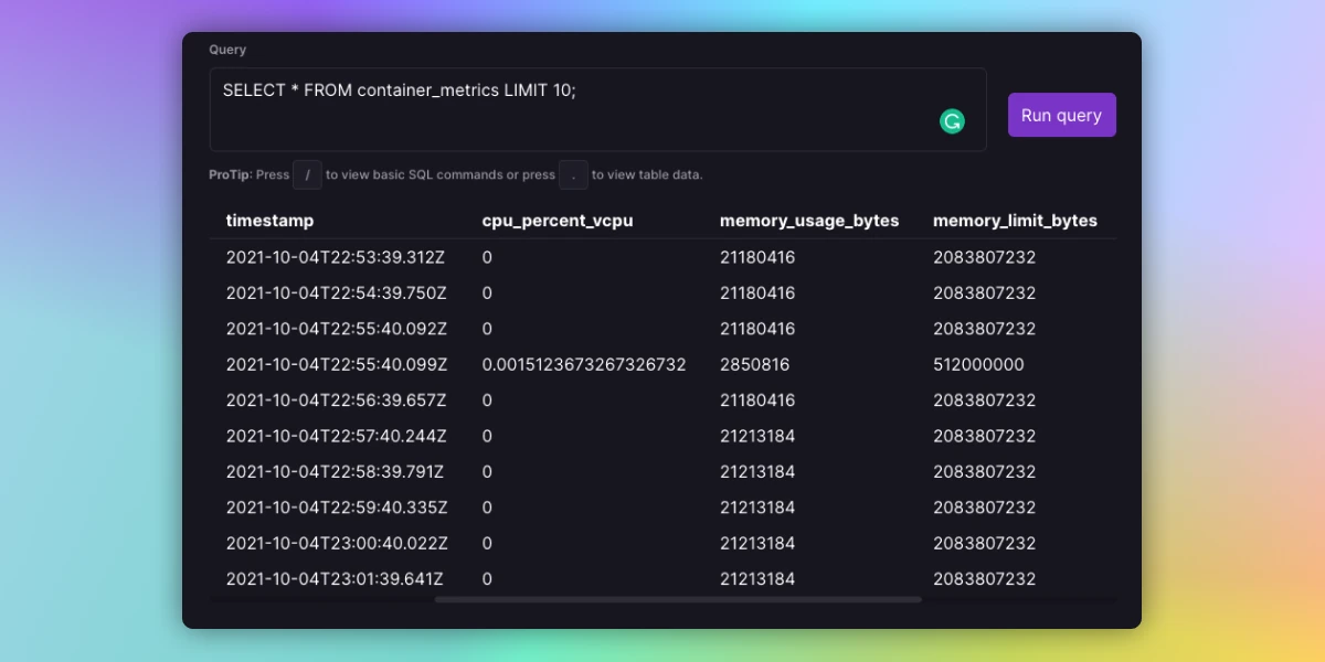 Postgres Queries, Deploy from Subdir, Healthy Start Error changelog image