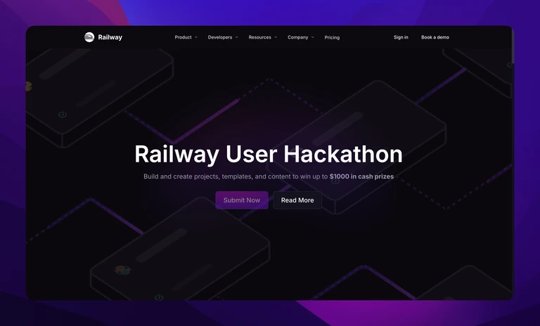 First ever Railway Hackathon
