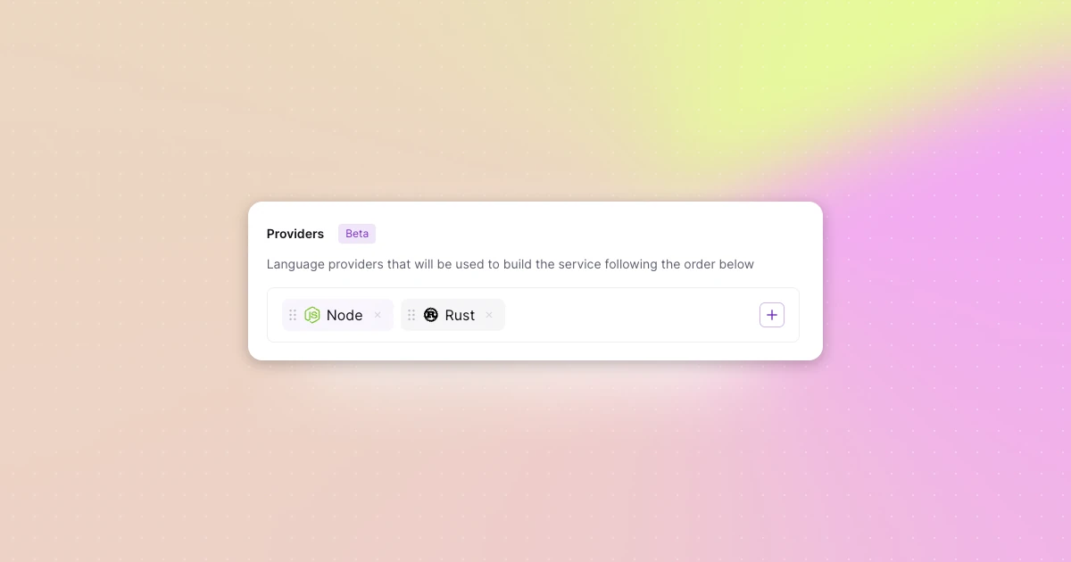 Multiple Provider Support, Accessibility Improvements, Heroku Compatibility changelog image